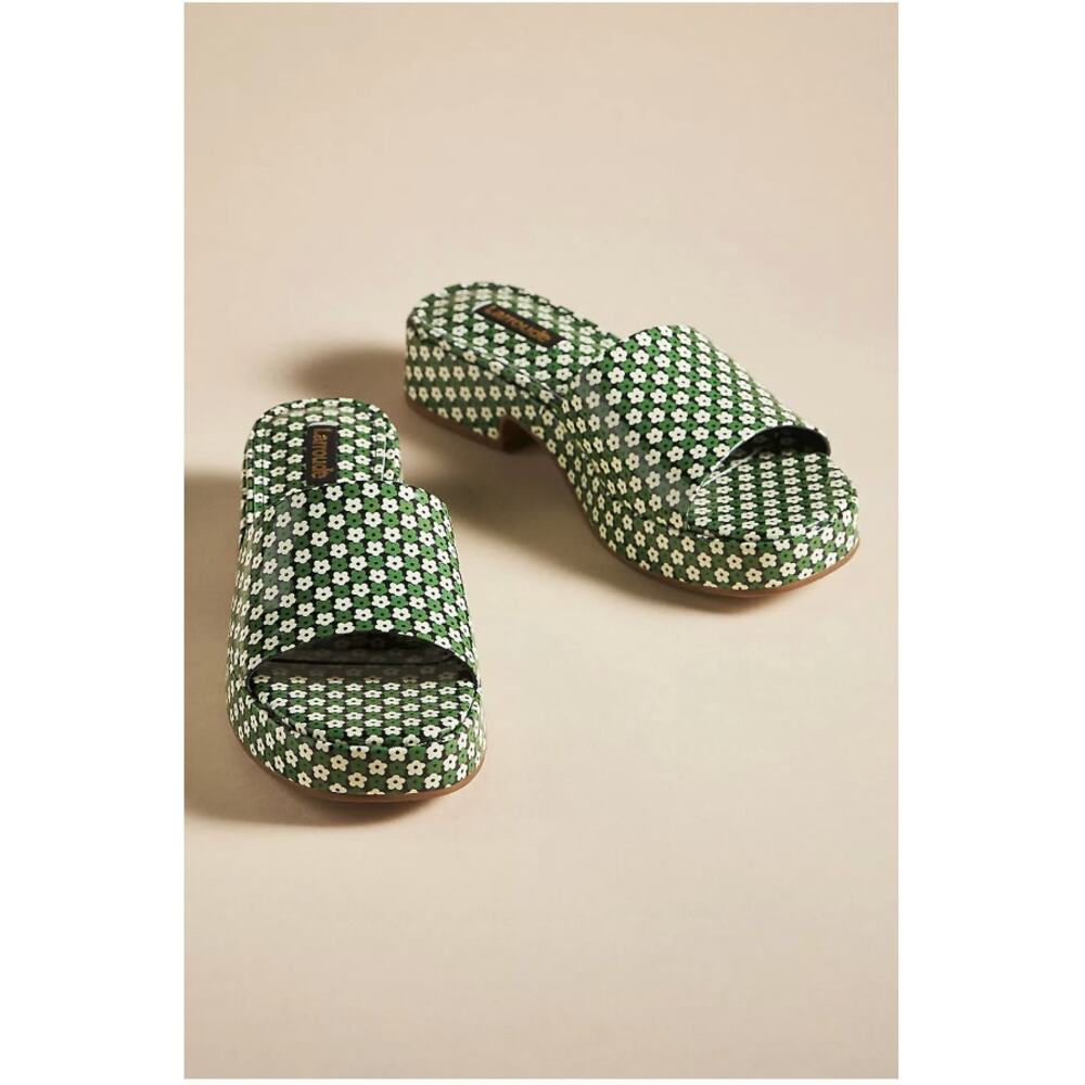 Anthropologie Larroudé Athena Platform Sandals 11 NEW